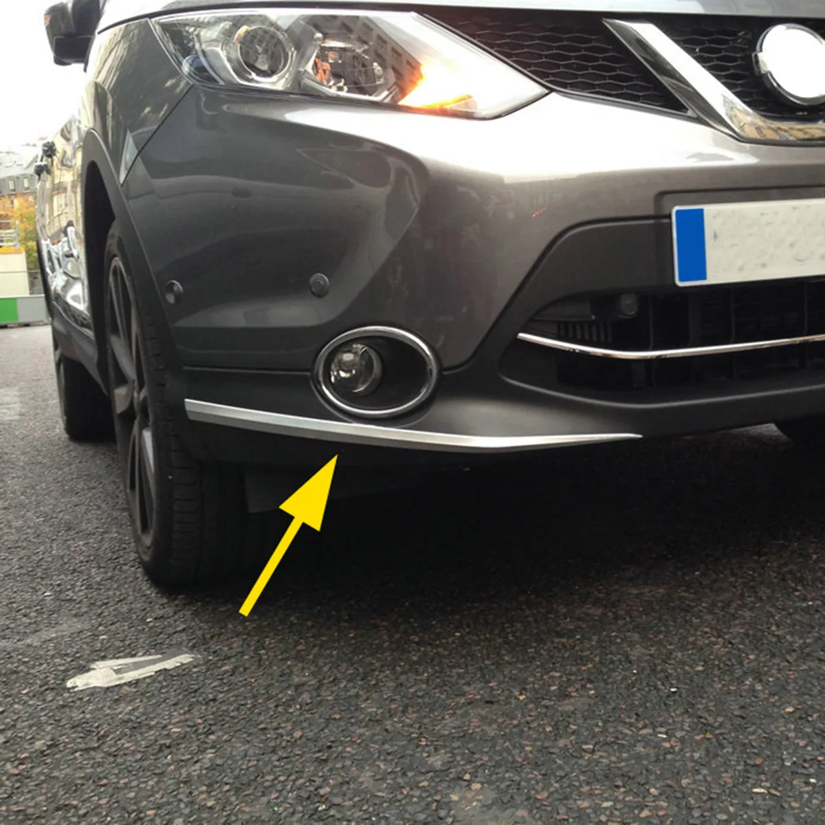 Хромированные аксессуары для Nissan Qashqai J11 2015-2019 дверь боковое тело задние ворота