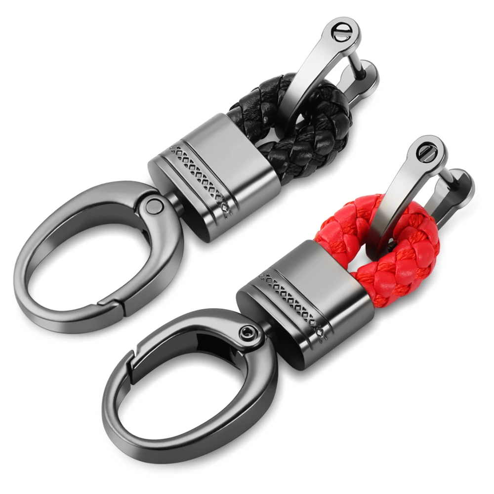 Плетеный вручную автомобильный брелок для ключей peugeot 206 207 208 307 308 407 408 citroen c4 c5 c3 C4L