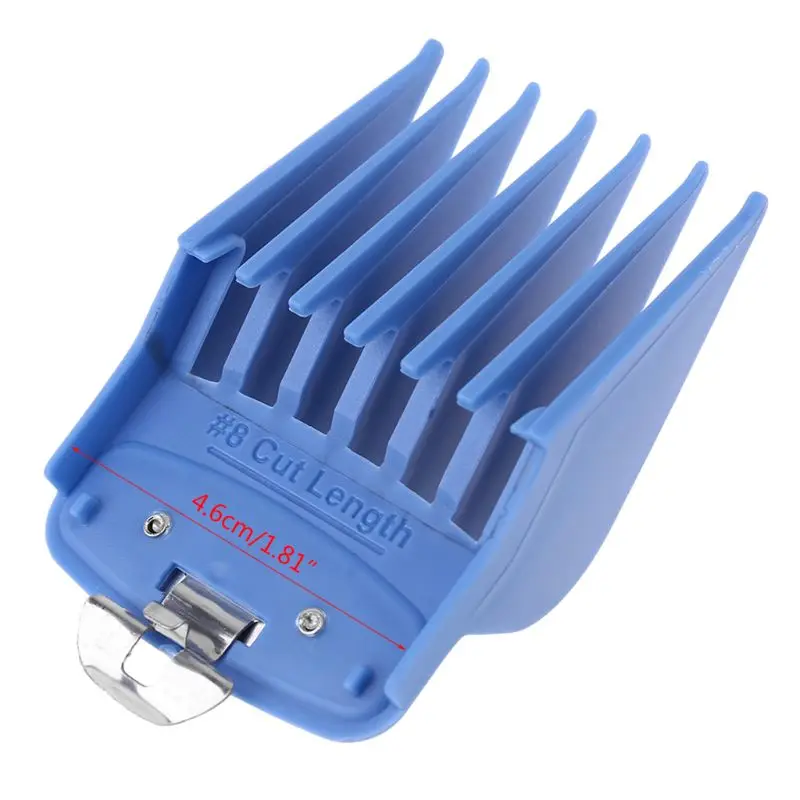 

Colorful Guide Comb Multiple Sizes Metal Limited Combs Hair Clipper Cutting Tool