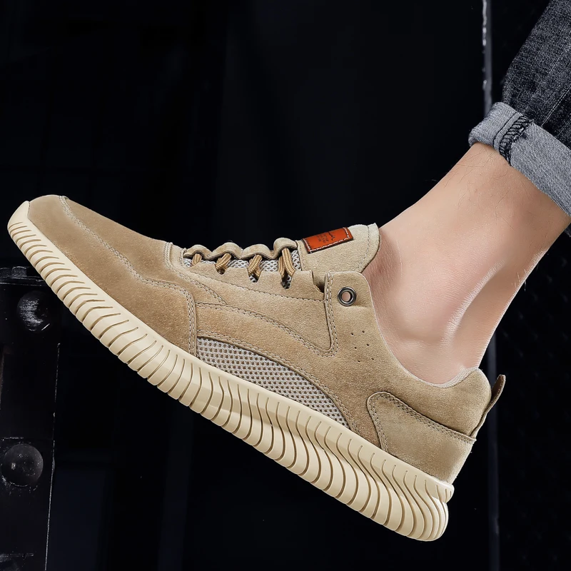 

Men Shoes High Quality Men Genuine Leather Shoes Lace Up Male Shoes Fashion Brand Designer Men Flats Fashion Sneakers Men Shoes