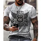 Мужская футболка, летняя модная спортивная футболка с коротким рукавом в европейском и американском стиле, Повседневная Спортивная футболка большого размера с 3D-принтом