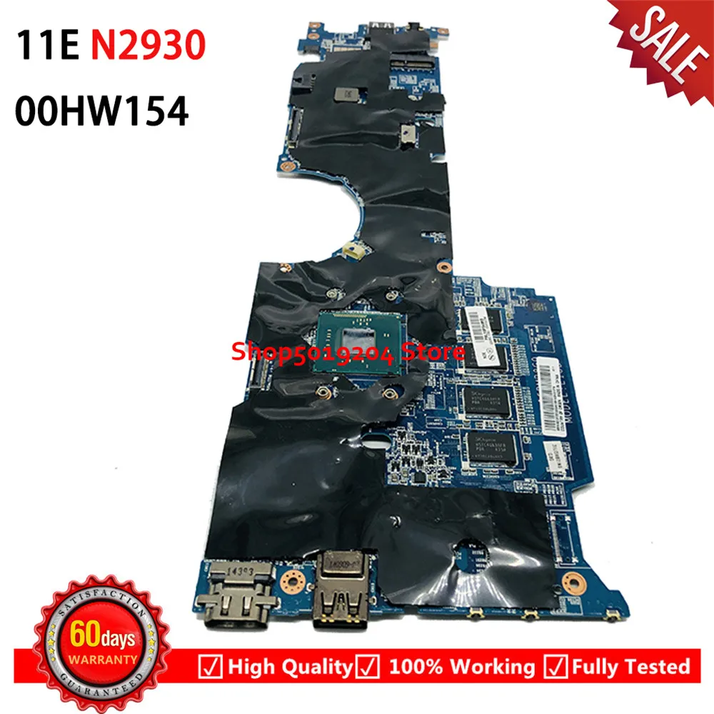 Материнская плата FRU 00HW154 для ноутбука lenovo thinkpad 11e Yoga LI5B материнская N2930 DALI5BMB8G0 |