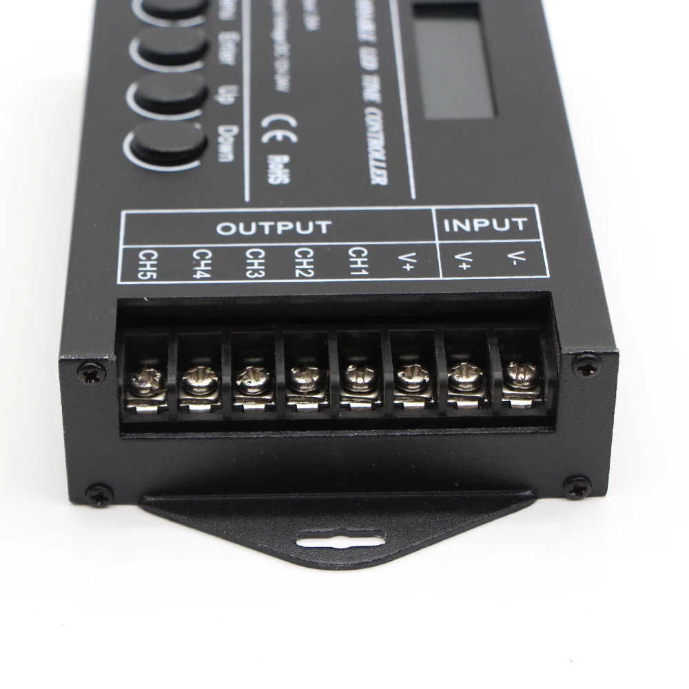 Программируемый RGB светодиодный контроллер TC420 TC421 с регулятором яркости 12 В/24 В