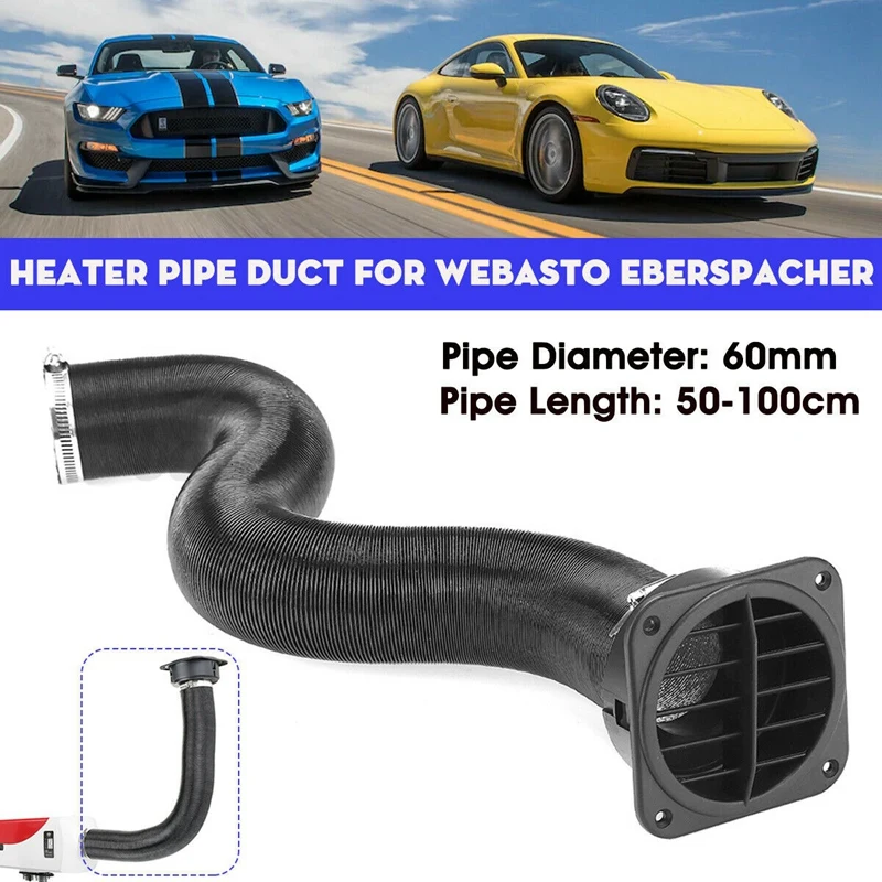 

2.36 inch -crude oil Heater Pipe Duct Warm Air Outlet Hose Clip for Webasto Eberspacher