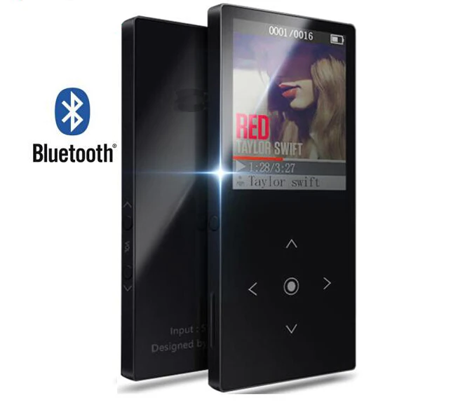 C8-Black НОВЕЙШИЙ МЕТАЛЛИЧЕСКИЙ MP3-плеер 8 ГБ/16 ГБ с поддержкой sd-карты до 64 Гб HIFI MP4 музыкальный плеер без потерь с fm-радио, диктофоном, электронной книгой - Цвет: C8-Black