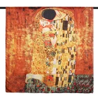 Шелковый шарф Gustav Klimt с рисунком маслом для женщин, роскошная брендовая шелковая шаль, дизайнерская женская летняя Пляжная накидка