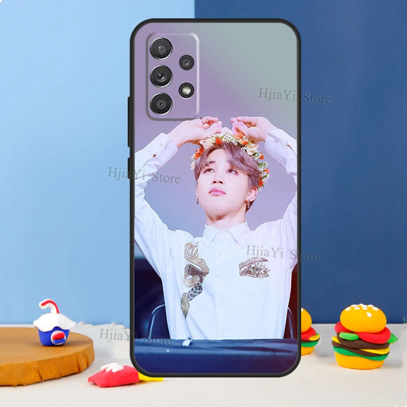 Jimin Park Ji min чехол для Samsung A52 A72 A32 A22 A12 A21S A20S A30S A50 A70 A31 A51 A71 A03S задняя крышка |