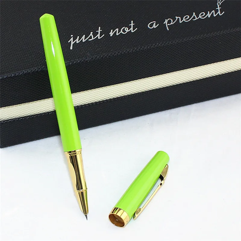 Ручка-карандаш для студентов, школьных и офисных нужд, финансовых записей, практики каллиграфии, подарок другу, чернила, 0,38 мм.