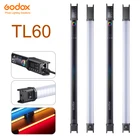 Godox TL60 павильонный светильник RGB цветной фотографический светильник ручной светильник с дистанционным управлением через приложение для фото видео видеосъемки Vlog