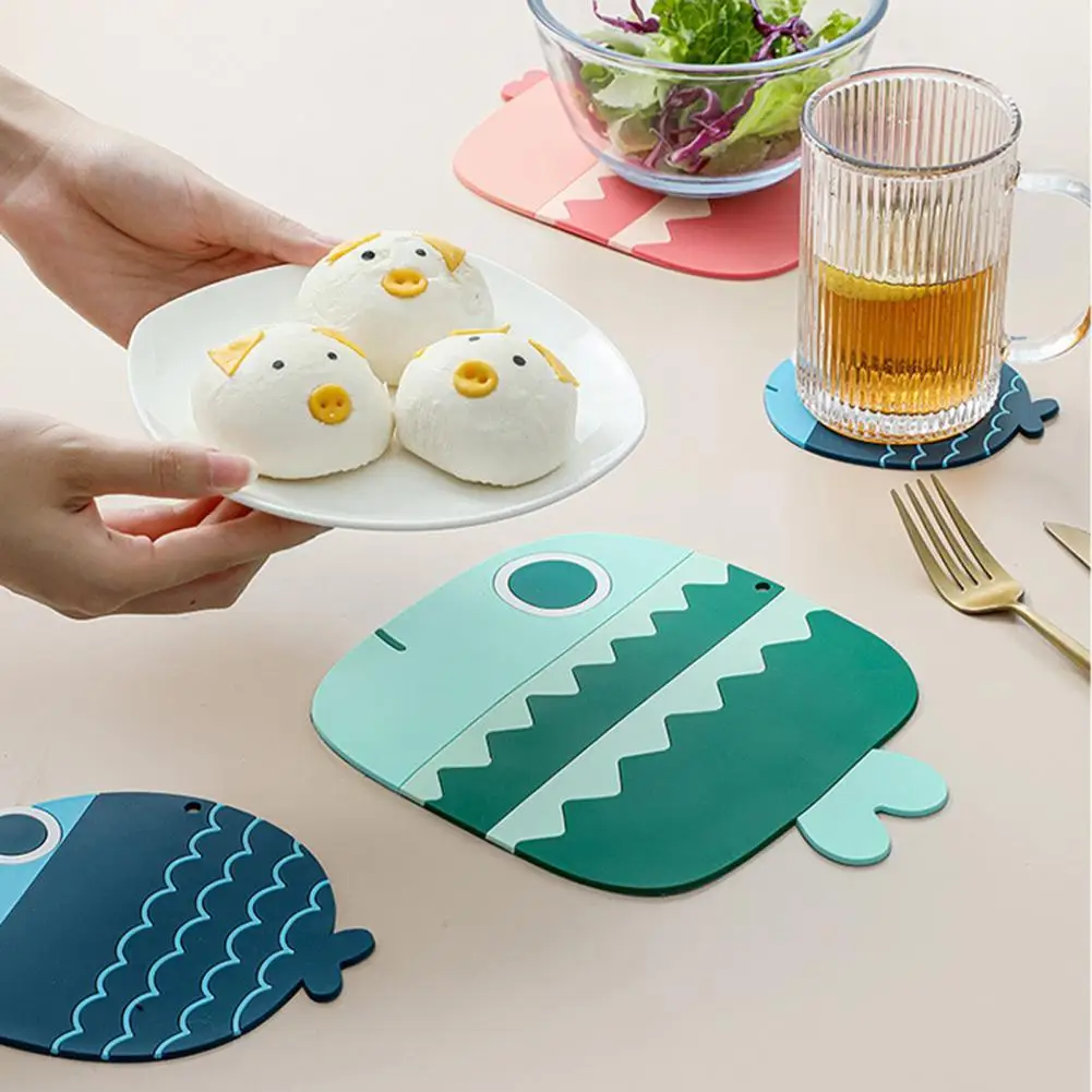 

Pretty Cup Coaster Elastic Adorable Dish Cup Pad Pot Holder Table Mat Placemat