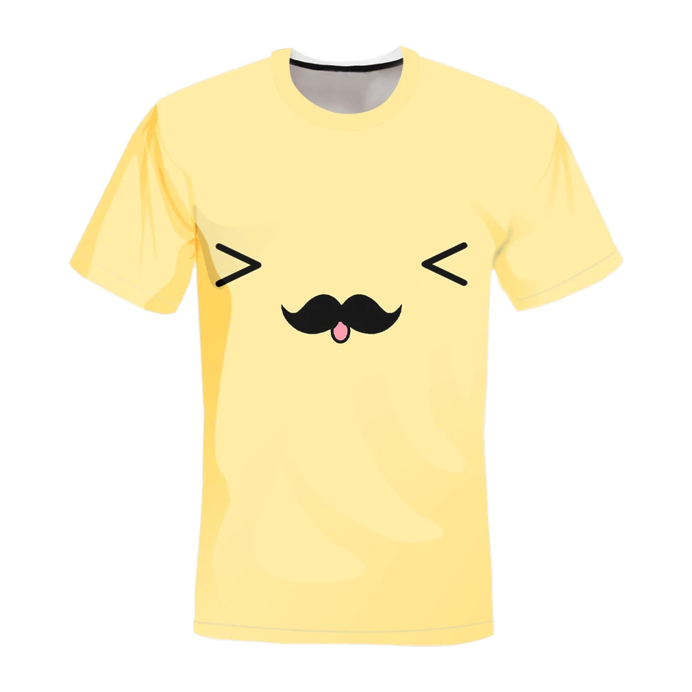 

Drop Ship Funny T-shirt 3D Printing Short-Sleeved Shirt Cute Female T-shirt Unisex Quick-Drying Clothes Interesting Pattern