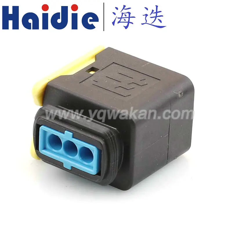 

2sets 3pin auto wiring harness plug cable electric plug connector 4-1418448-1