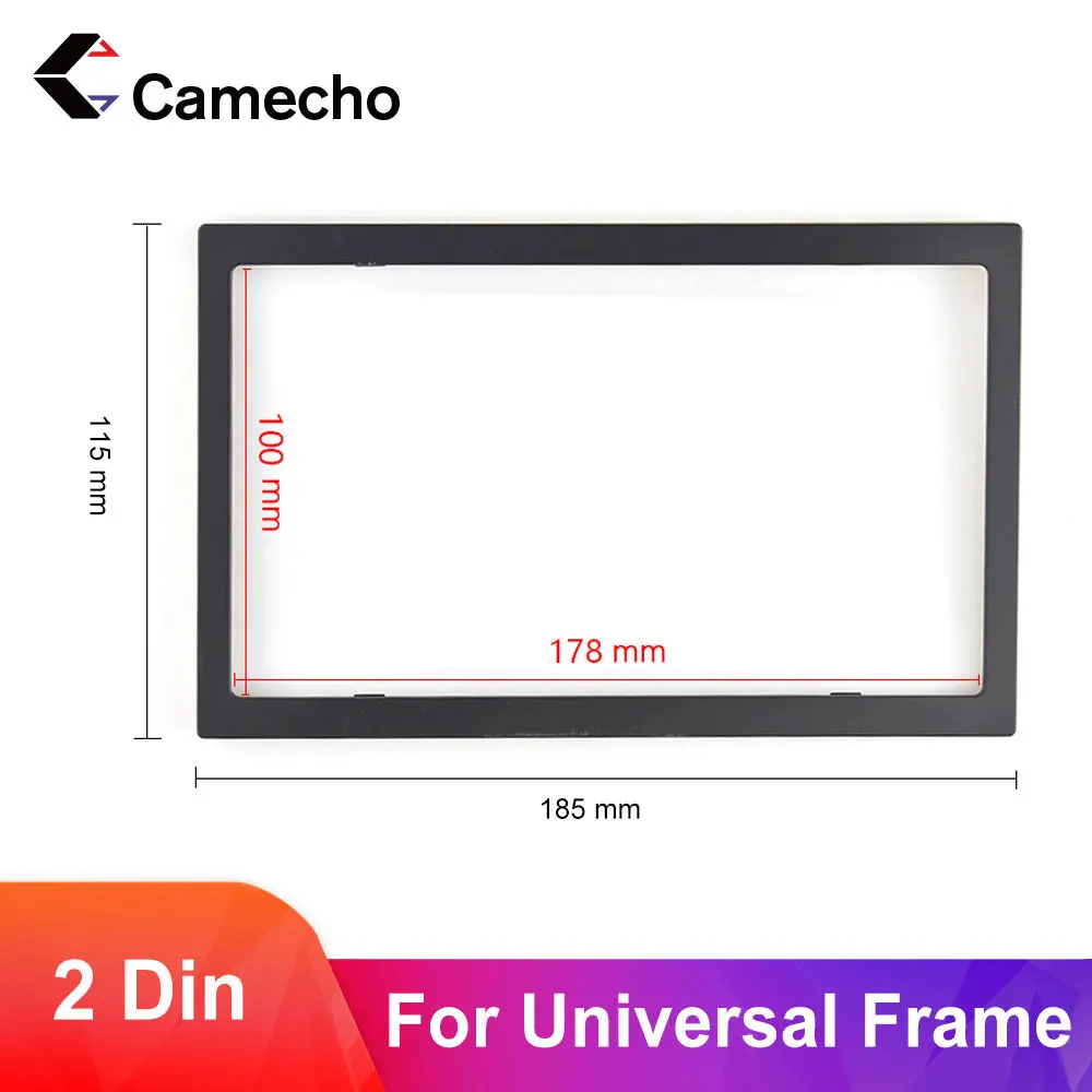 Рамка Camecho для автомобильного мультимедийного Проигрывателя 2din автомобильные
