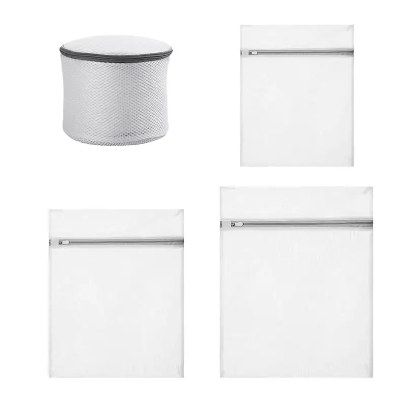 4 шт. сетчатый мешок для стирки бытовой стиральная машина сумка грубая сетка