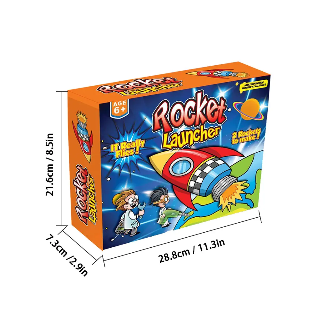 

Children's Outdoor Pedal EVA Rocket Launcher Educational Toys Parent-child Outdoor Fun Games Sports Toys