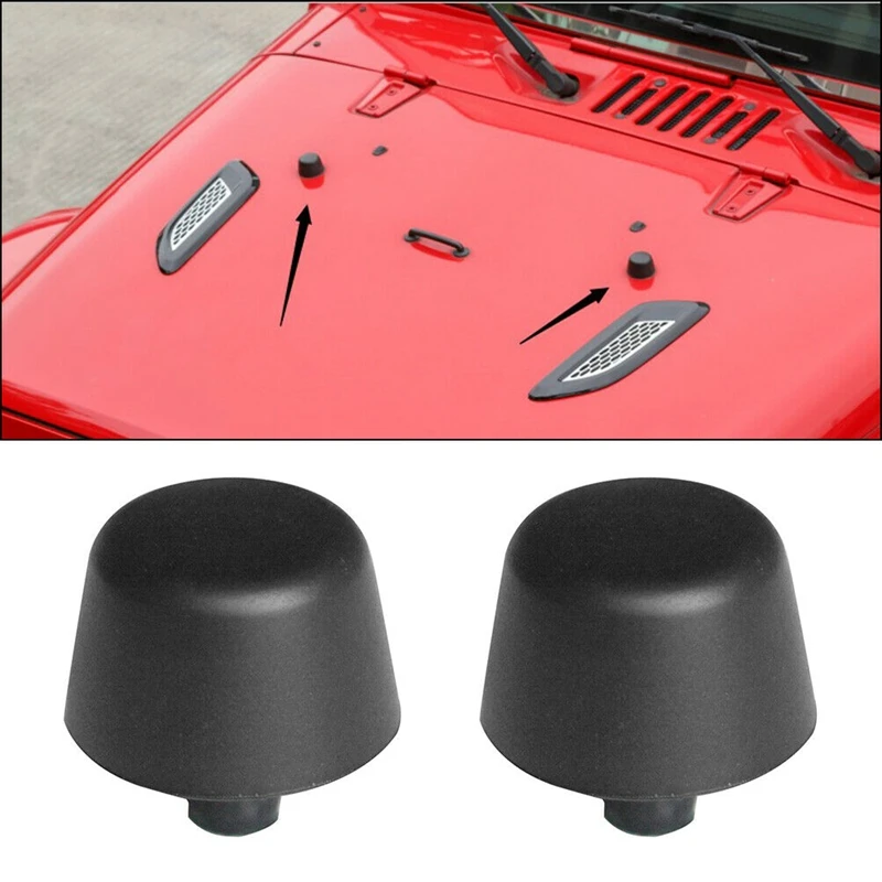 Резиновые заглушки для бампера 2007 2017 Jeep Wrangler 55395650AC|Крышки и детали багажника| |