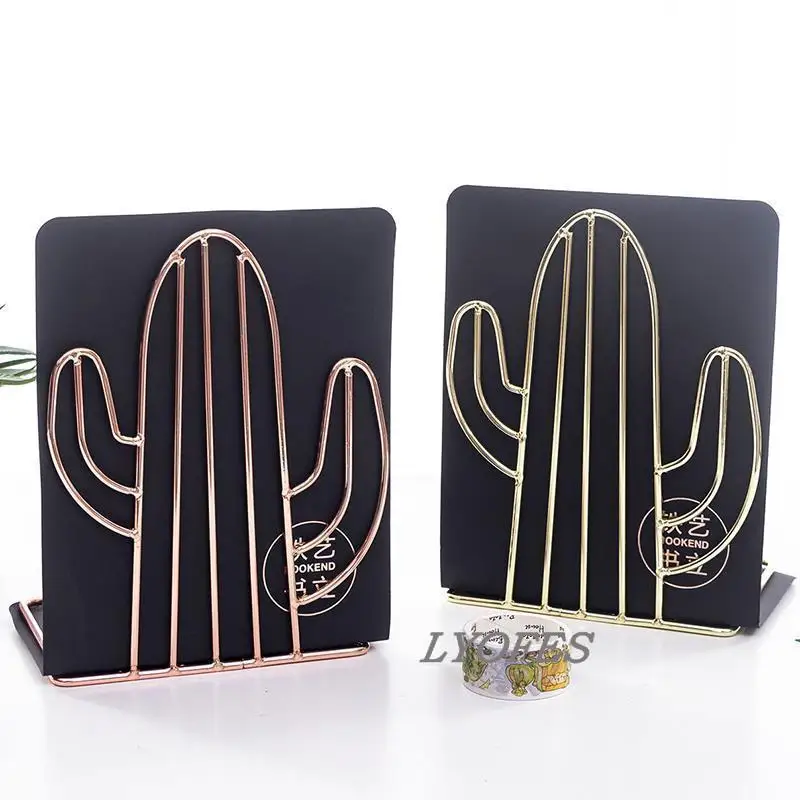 

2pcs Metal Bookends L-shaped Desk Organizer Desktop Book Holder Book Support Stand School Stationery Office Accessories