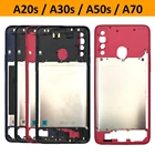 20 шт.лот, корпус средней рамки для Samsung Galaxy A20S A30S A50S A70 A30