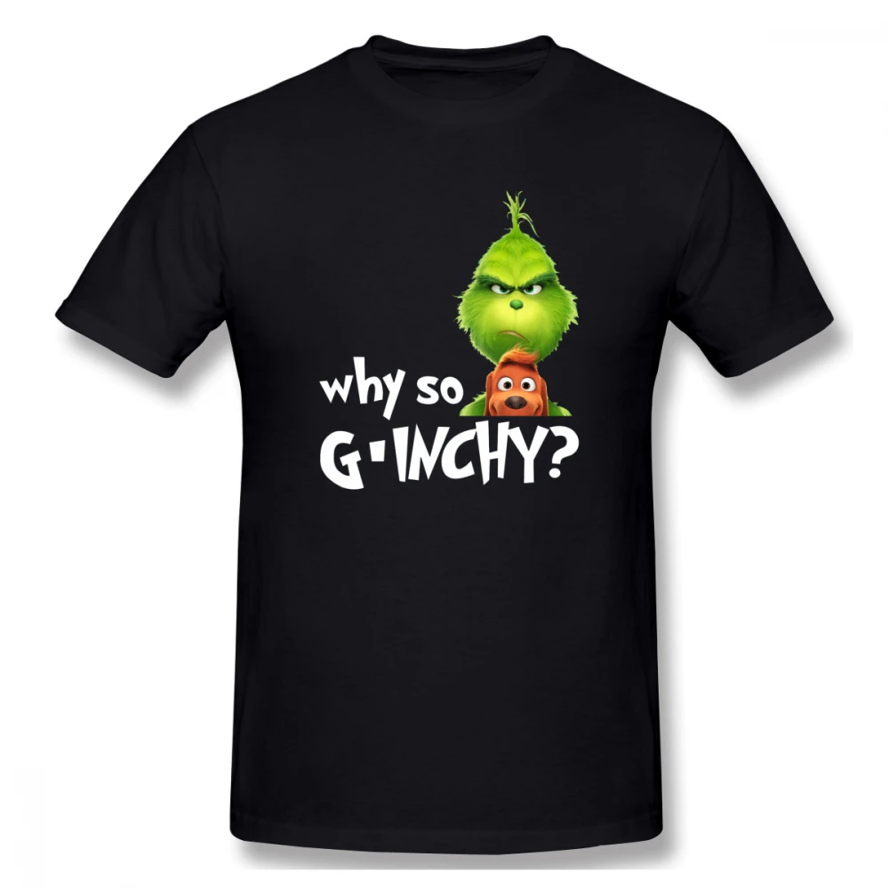funny Why So Grincher And Grinches Christmasy Men's Basic Short Sleeve T-Shirt European Size