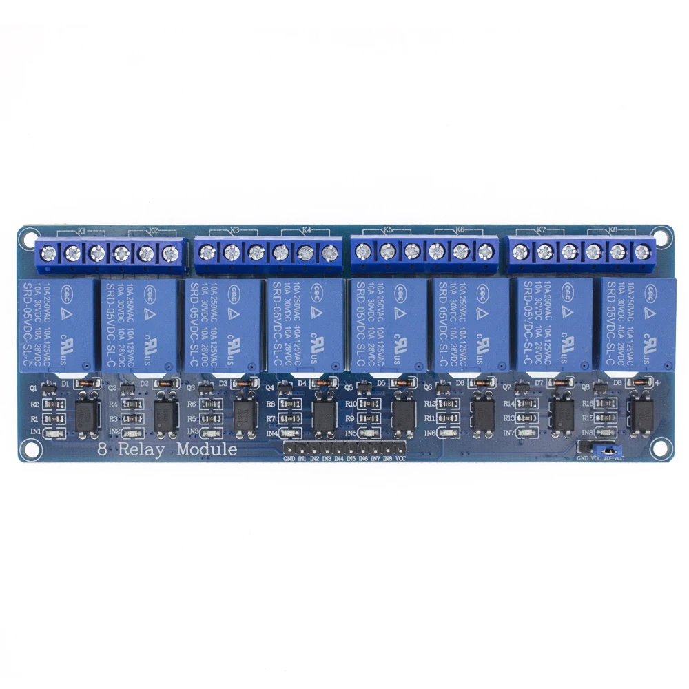 5v 1 2 4 8 Channel Relay Module With Optocoupler.Output X Way for Arduino 1CH 2CH 4CH 8CH images - 6