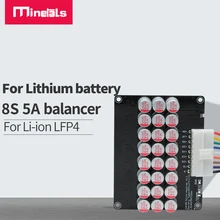 Paquete de batería de litio 8S 24V, Balance Li-ion Lifepo4, ecualizador activo, condensador de placa equilibradora
