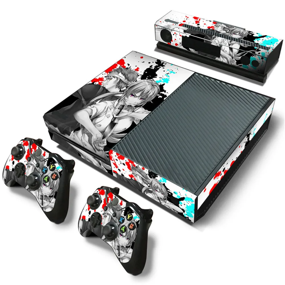 Виниловая оболочка для консоли XBOX One + 2 наклейки контроллер флаг США|cover for|cover