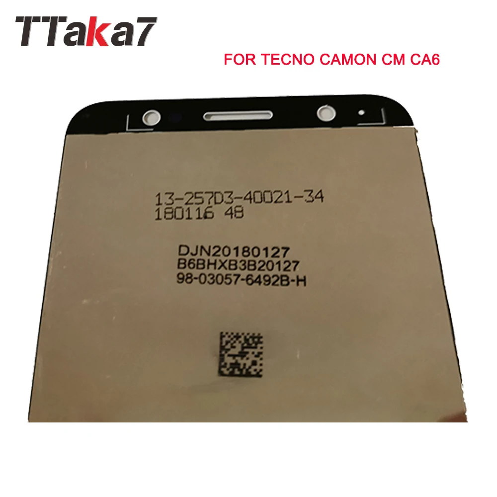 Для Tecno Camon CM CA6 ЖК дисплей с сенсорным экраном стекло дигитайзер сборка для