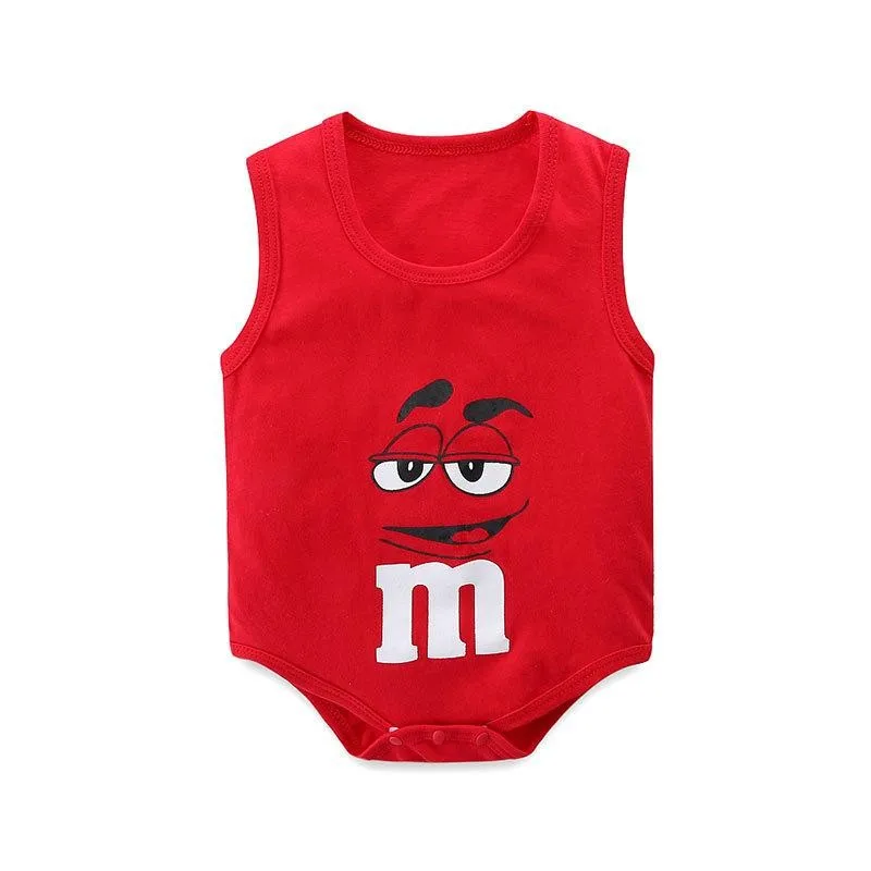 Детский костюм красного цвета с рисунком из мультфильма для маленьких девочек