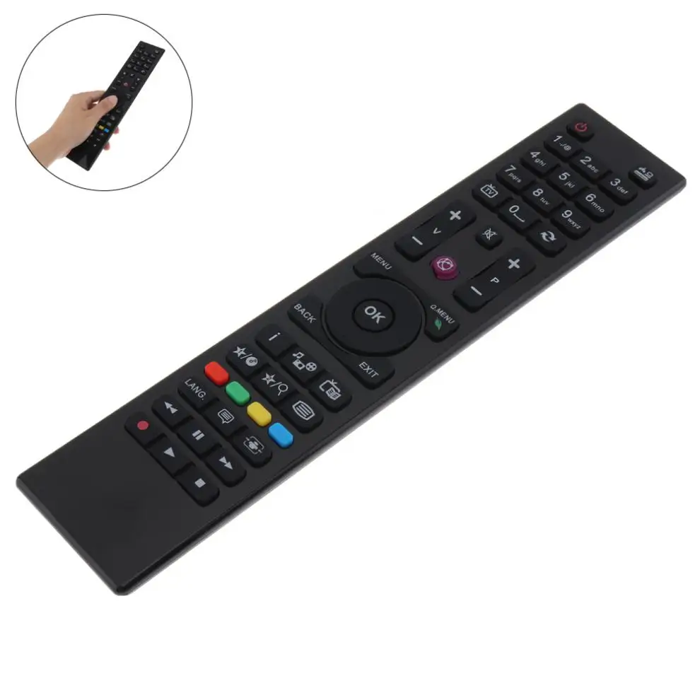 RC4860 IR 433MHZ Замена ТВ пульт дистанционного управления подходит для Hitachi TV / Telefunken