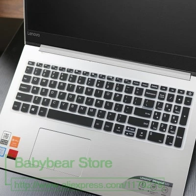 black Чехол для клавиатуры ноутбука пленка для lenovo Ideapad L340-15IWL L340-15irh l340-15api L340-15 L340 15IWL 15IRH 15API 15,6" - Цвет: black