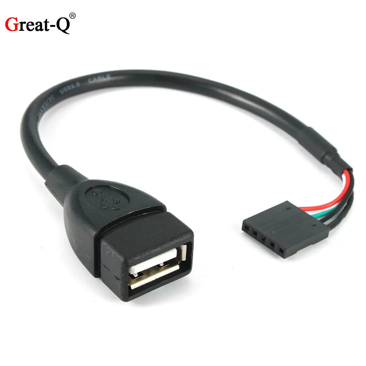 5pin материнская плата USB внутренний коннектор для USB2.0 сетевой адаптер шасси
