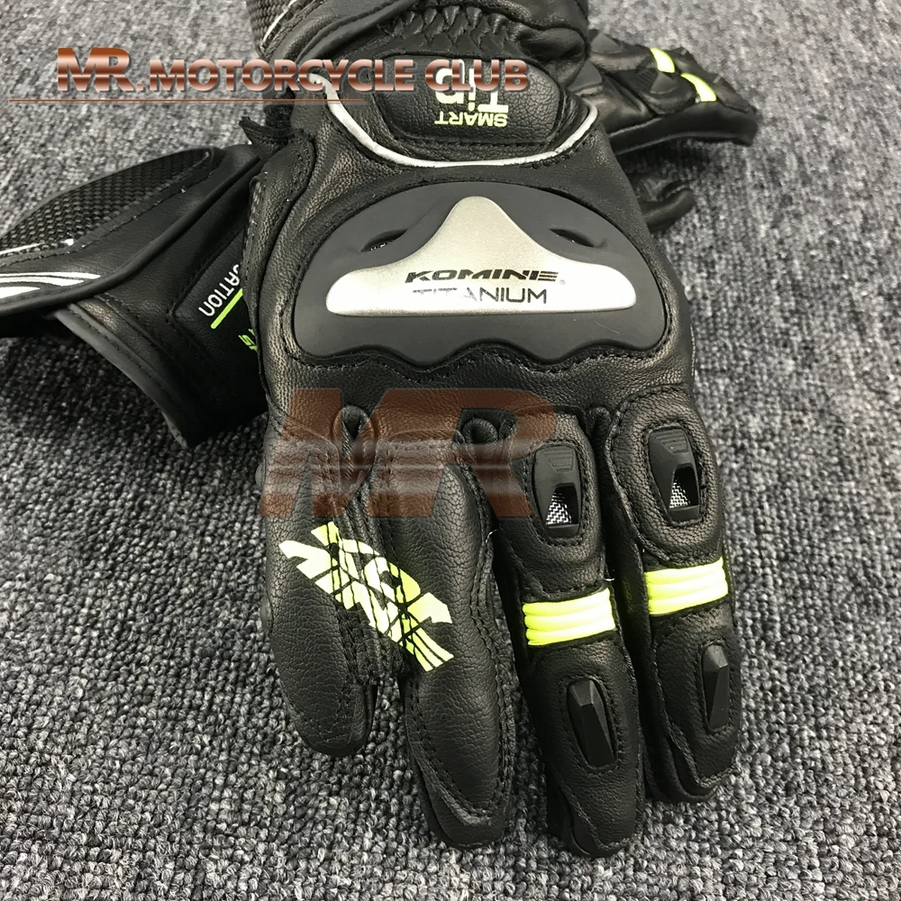 Мотоциклетные Перчатки GK 169 длинные из титанового сплава устойчивые к