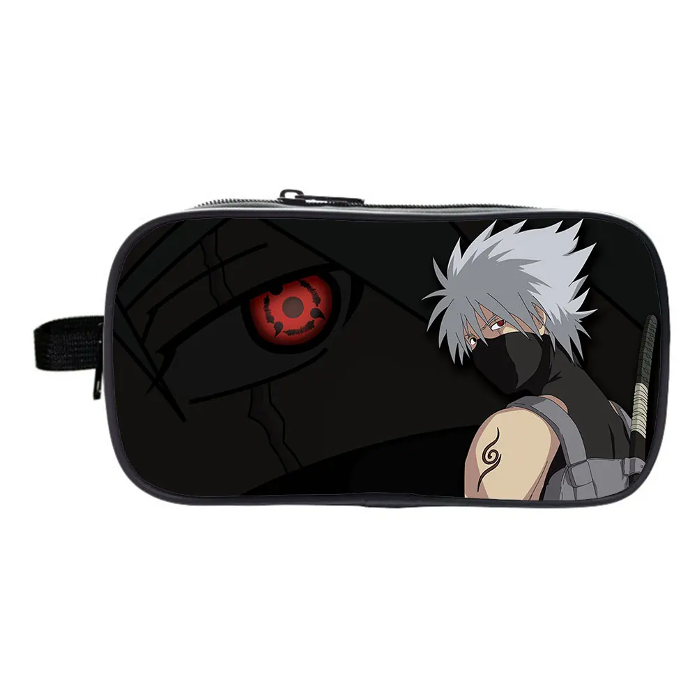

Japan Anime Pencil Case Boys Pen Box Double Zipper Pencil Case Gift Girl Cosmetic Case make up bags