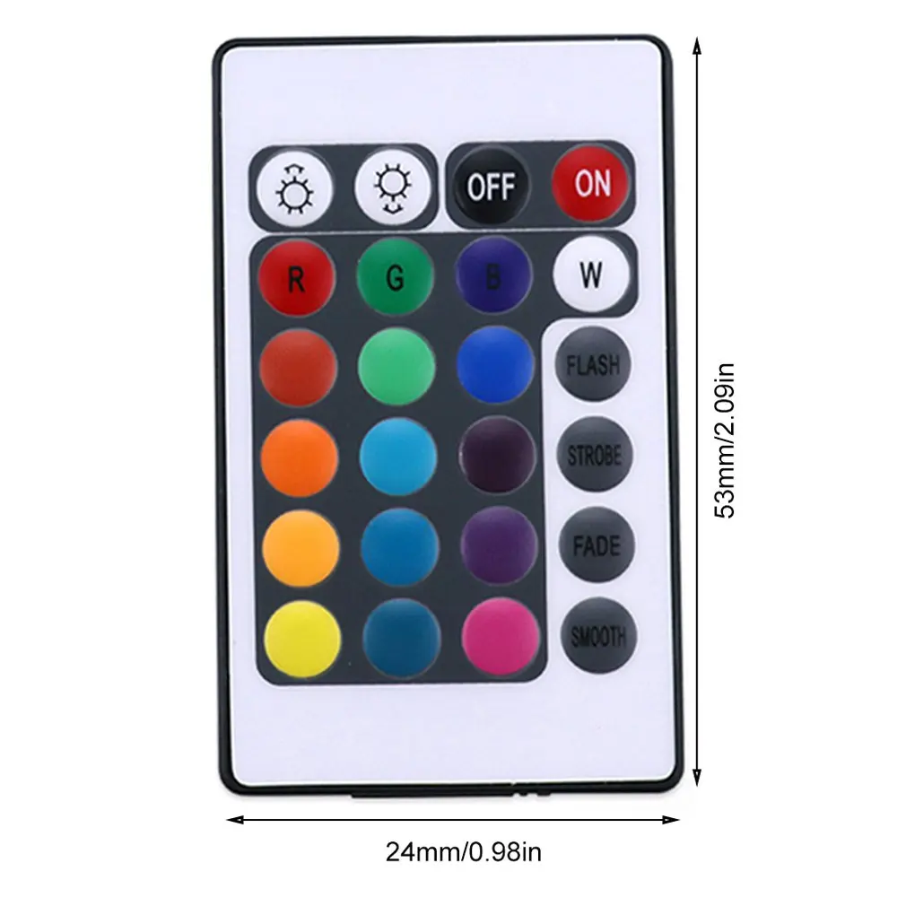 Мини Wifi + ИК пульт дистанционного управления 24 клавиши RGB LED контроллер iOS Android