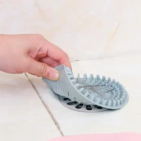 silicone floor drainage bathroom hair filter strainer catcher sewer drain outlet sink drain cover kitchen tool 40p