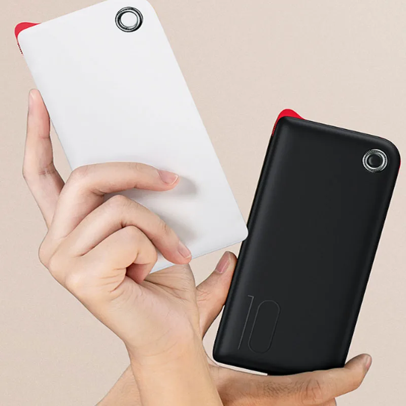 Летнее портативное зарядное устройство Xiaomi mi Benks PD 20000 мАч с зарядным кабелем для
