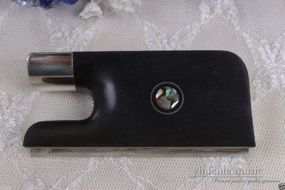 3/4 Вертикальный двойной басовый бант лягушка черное дерево Высший сорт винт для