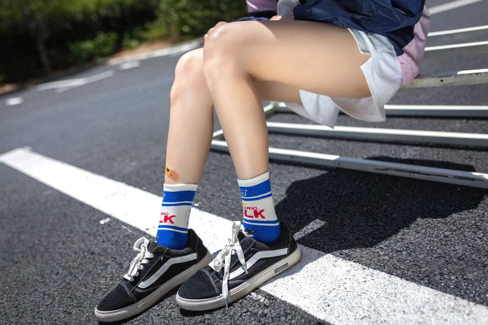 Men and women food fruit print pattern socks avocado McDonald's cookies funny personality fashion print ladies socks lovers
