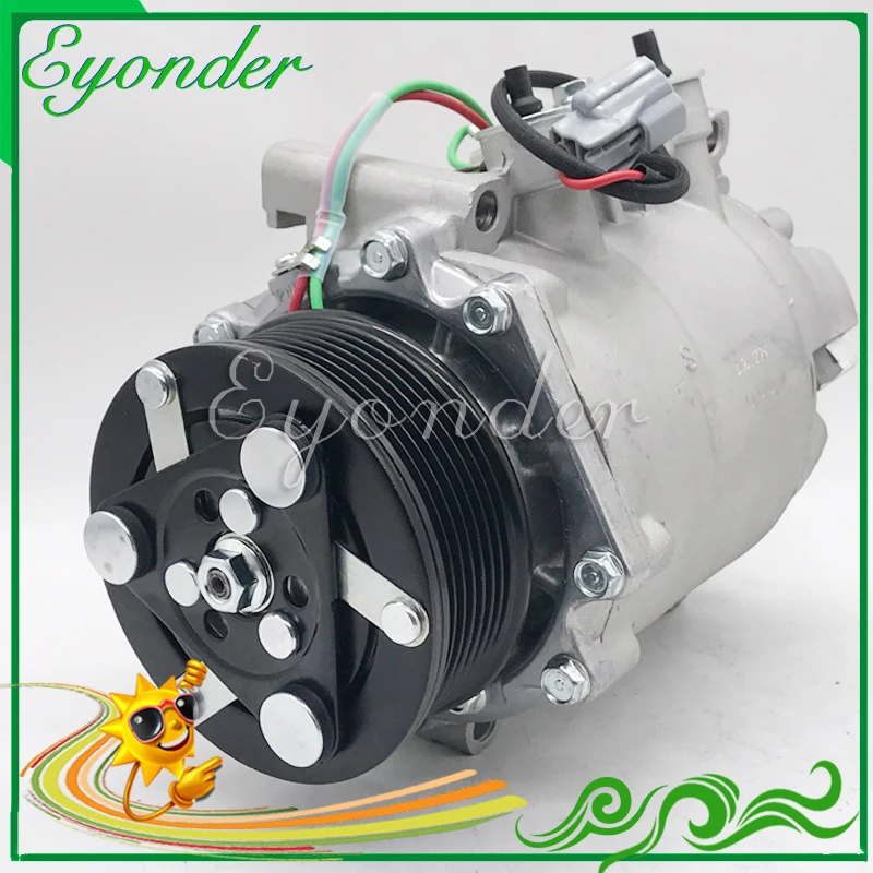 A/C AC компрессор охлаждения системы кондиционирования Pump Keihin HS110R Pulley PV7 для Honda CRV CR
