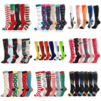 men women compression stockings fit for sports compression socks for anti fatigue pain relief knee prevent varicose veins socks