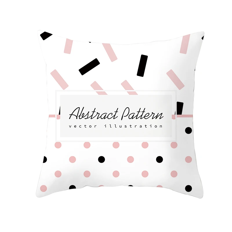 Пульсация волна письмо подушка чехол украшение дома размером 45*45 см чехлы из