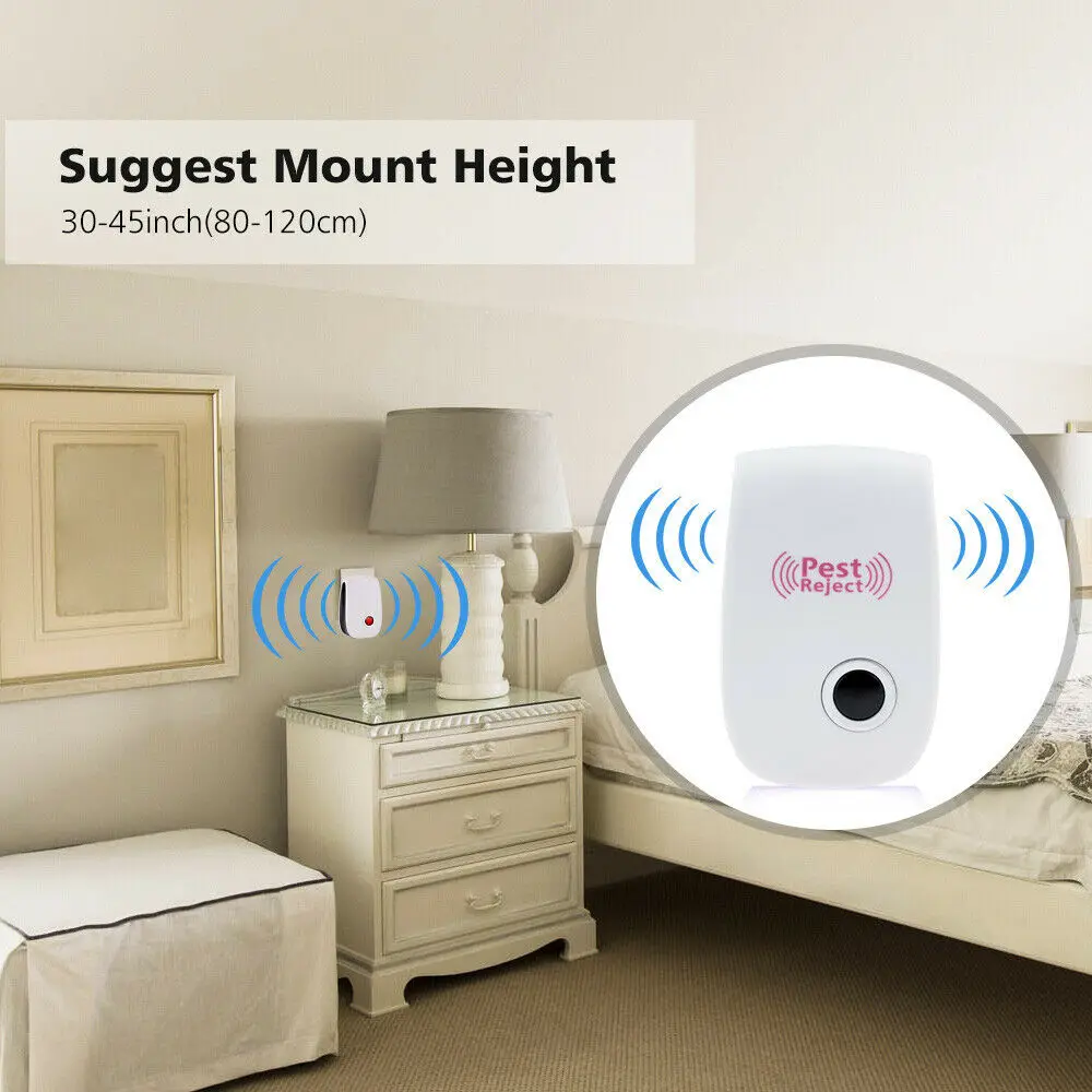 2 шт. Отпугиватель комаров тараканов