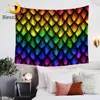BlessLiving Dragon Scales Tapestry Rainbow Wall Hanging Luxury Colorful Decorative Wall Carpet Home Decor Tapisserie 150x200cm 1