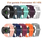 Сменный ремешок для наручных часов Garmin Forerunner 4545 Детские Модные Повседневные часы ремешок часы в силиконовом корпусе чехол для Garmin Forerunner 45 45 браслет Relogio Masculino