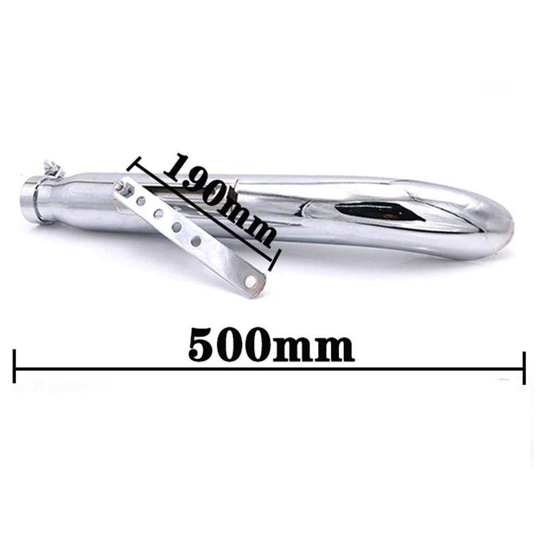 Выхлопная труба для мотоцикла Ретро стиль задняя поплавок|Шумоглушители| |