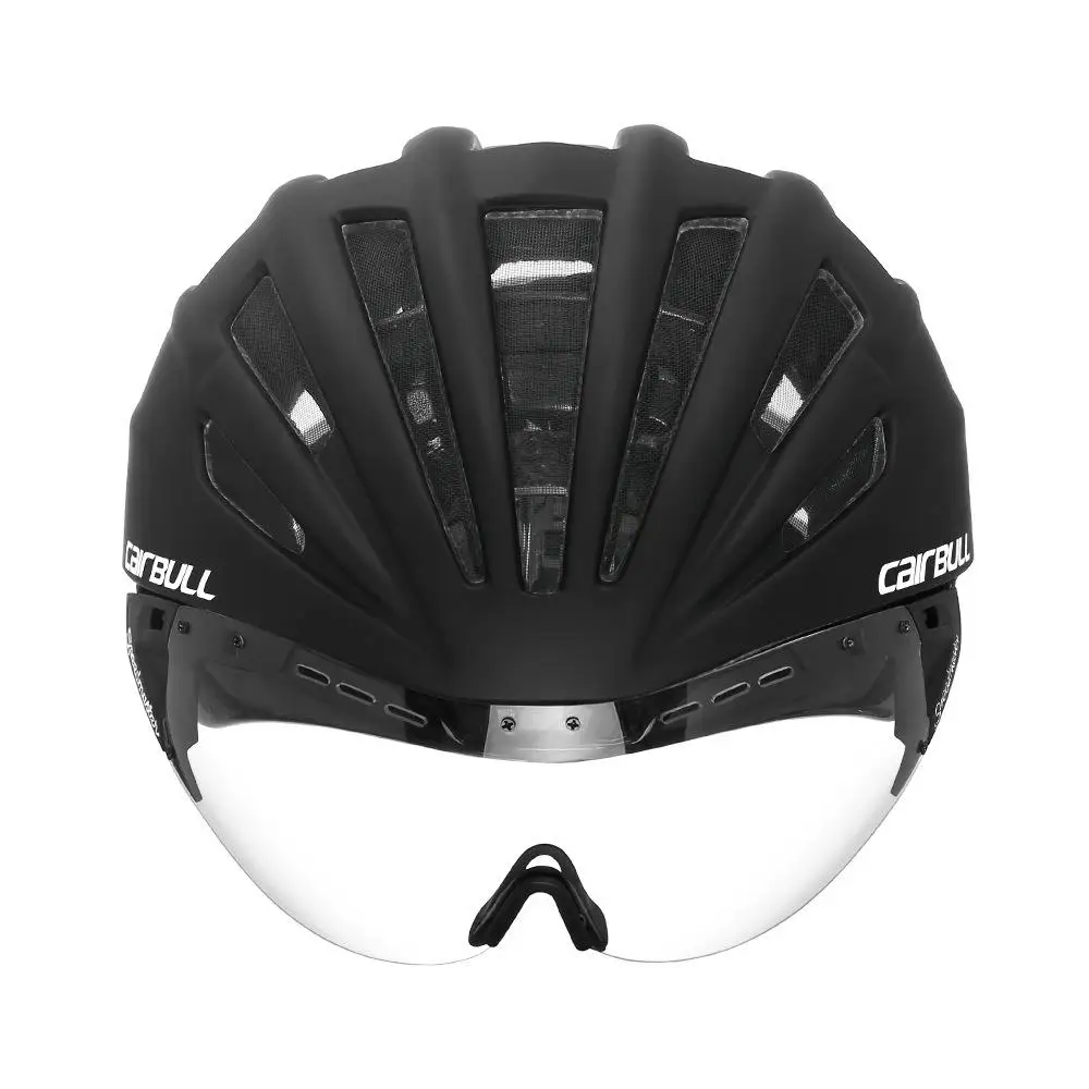 

Lightweight Cycling Helmet In-molded Road Bicycle Safety Helmet With Goggles Bike Equipment