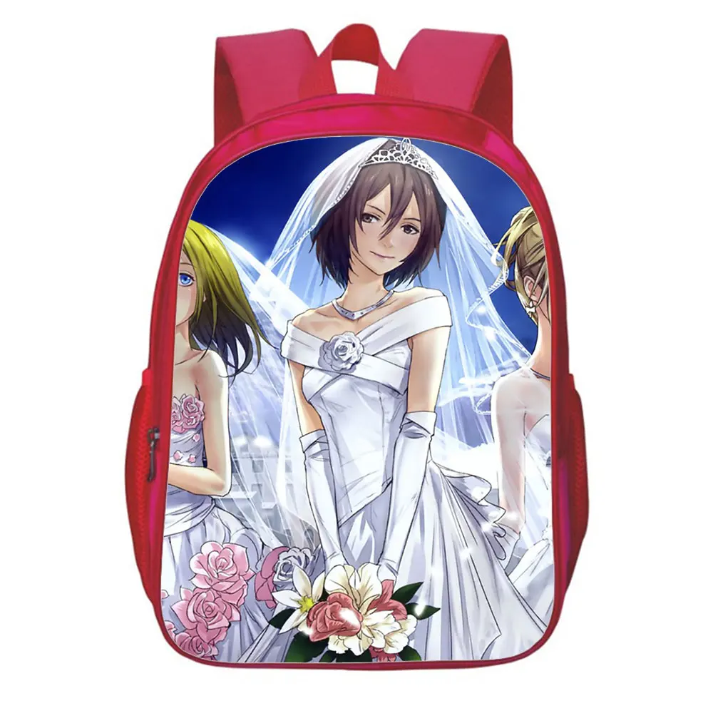 

13 Inch Japanese Anime Attack on Titan Backpack Knapsack Baby Children Cartoon Rucksack Girl gift School Bag Mochila