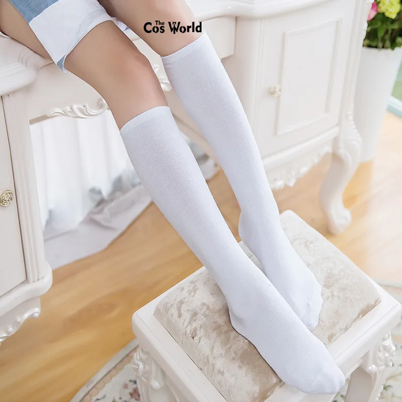 Гольфы средней длины для девочек 4 цвета весна-осень |