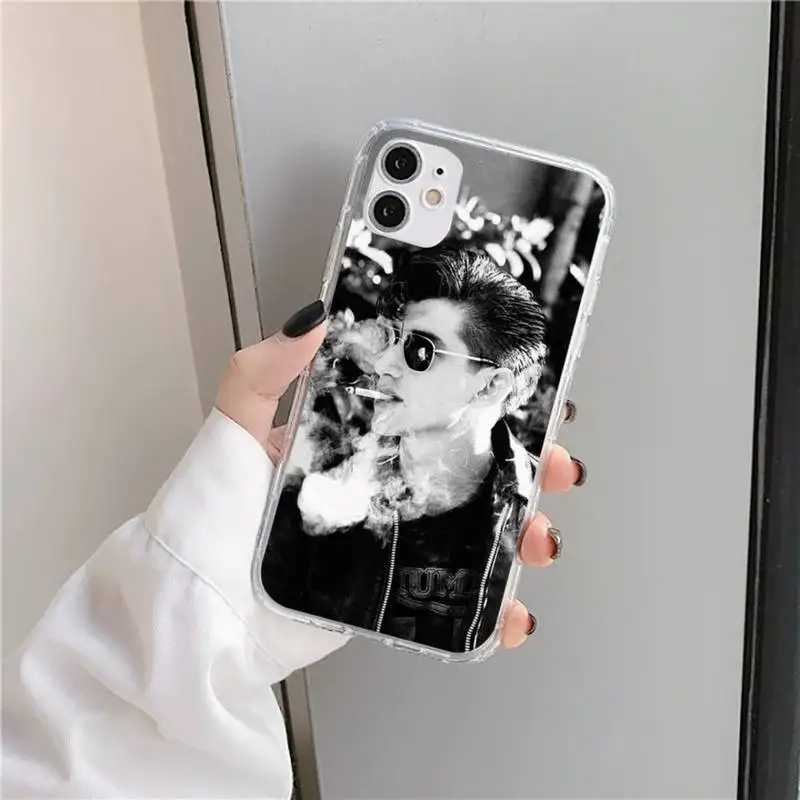 

Alex Turner Arctic Monkeys Phone Case Transparent for iPhone 11 12 mini pro XS MAX 8 7 6 6S Plus X 5S SE 2020 XR