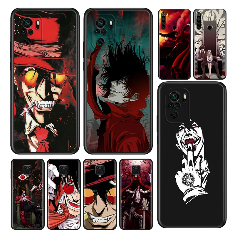 

Silicone Cover Anime Hellsing Alucard Fan For Xiaomi Redmi Note 10 10S 9 9S Pro Max 9T 8T 8 7 6 5 Pro 5A 4X 4 Phone Case
